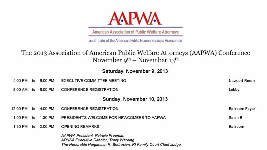 MAIS Sponsors AAPWA Conference, Presents to Attendees